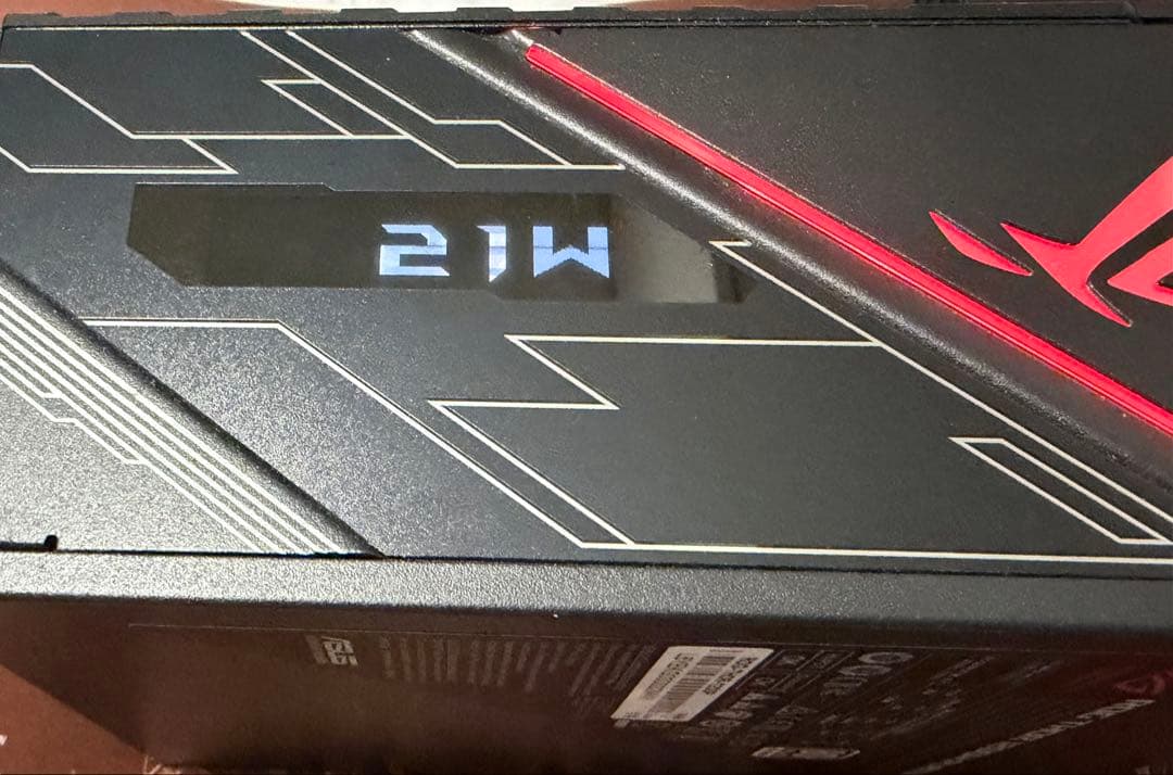 動作品 ASUS ROG THOR 1200W PLATINUM 電源ユニット