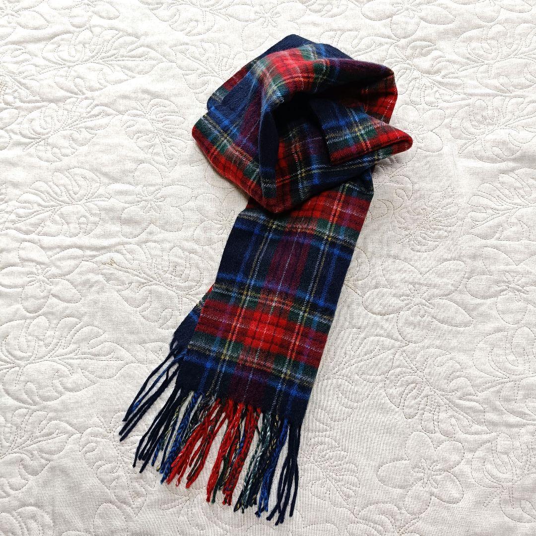 【新品未使用品】CLAPHAM ARCH 100%カシミヤ 大判ストール
