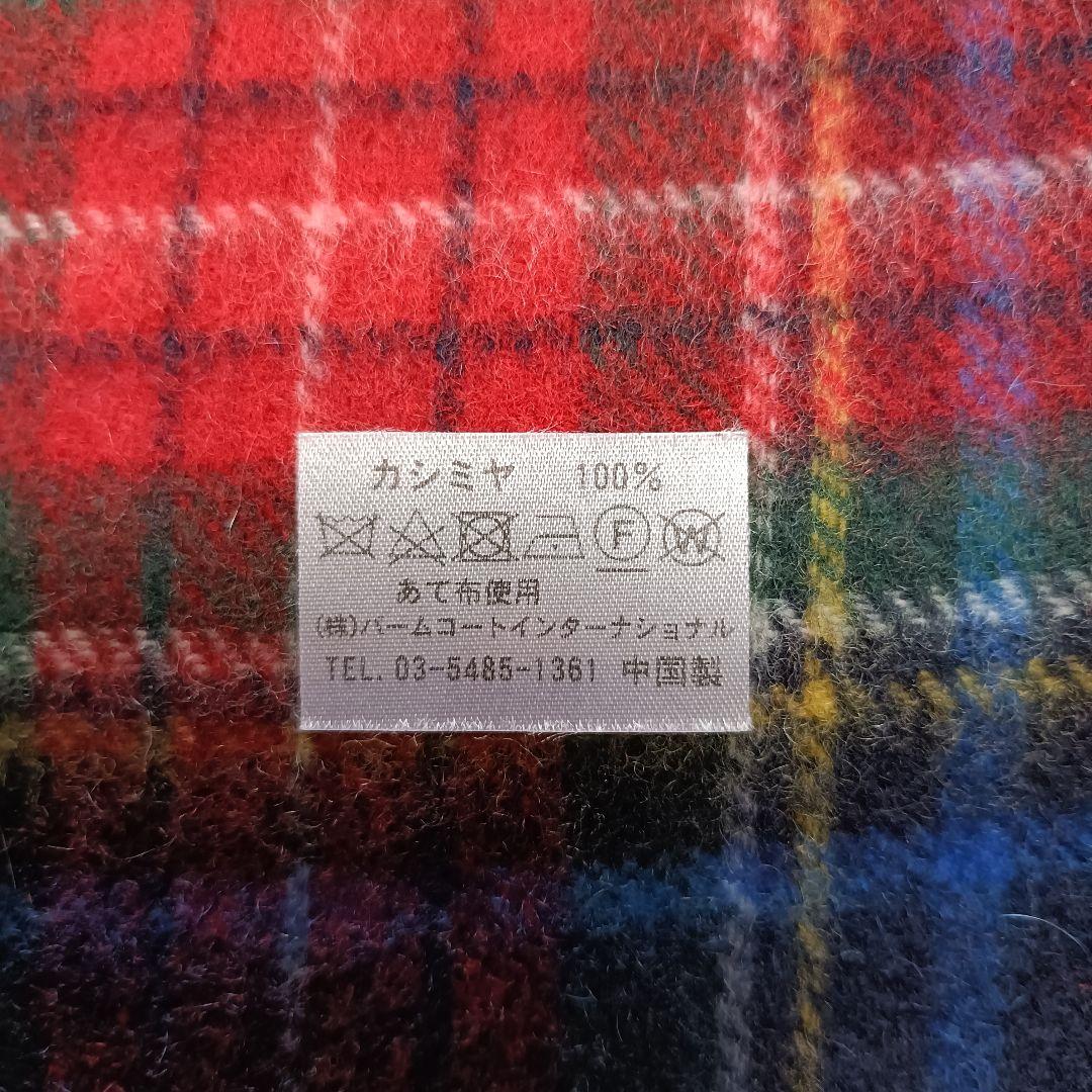【新品未使用品】CLAPHAM ARCH 100%カシミヤ 大判ストール