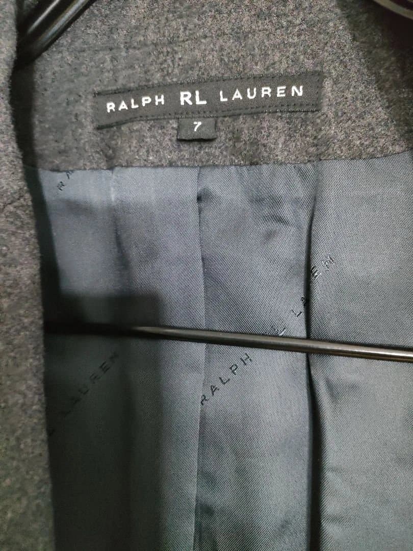美品✦RALPH LAUREN　ラルフローレン　上質ウールジャケット　S　グレー
