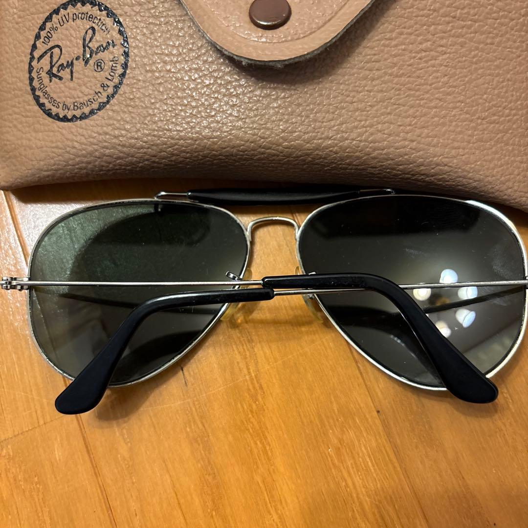 Ray-Ban サングラス グリーンレンズ　アウトドアーズマン　クラシックメタル