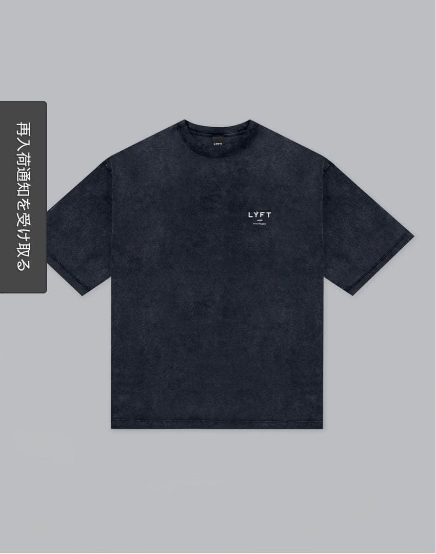 [しーた] リフト ライオン Tシャツ ネイビーM