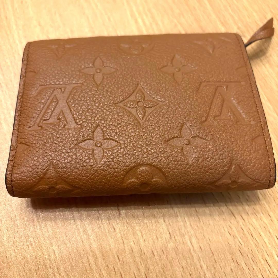 ❤️美品ルイ・ヴィトンポルトフォイユ・ゾエ・アンプラントモノグラム三つ折り財布