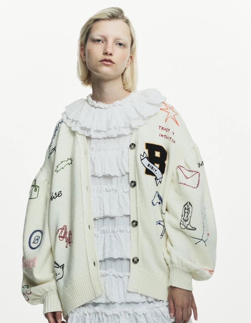 タグ付き新品 bibiy B. UNIVERSE CARDIGAN カーディガン