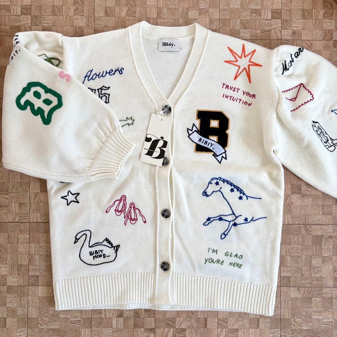 タグ付き新品 bibiy B. UNIVERSE CARDIGAN カーディガン