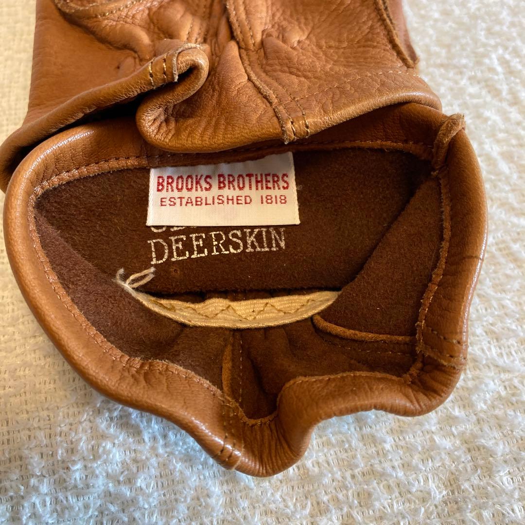 BROOKS BROTHERS 　　　　　　　　　　　　　　　　　鹿革　手袋