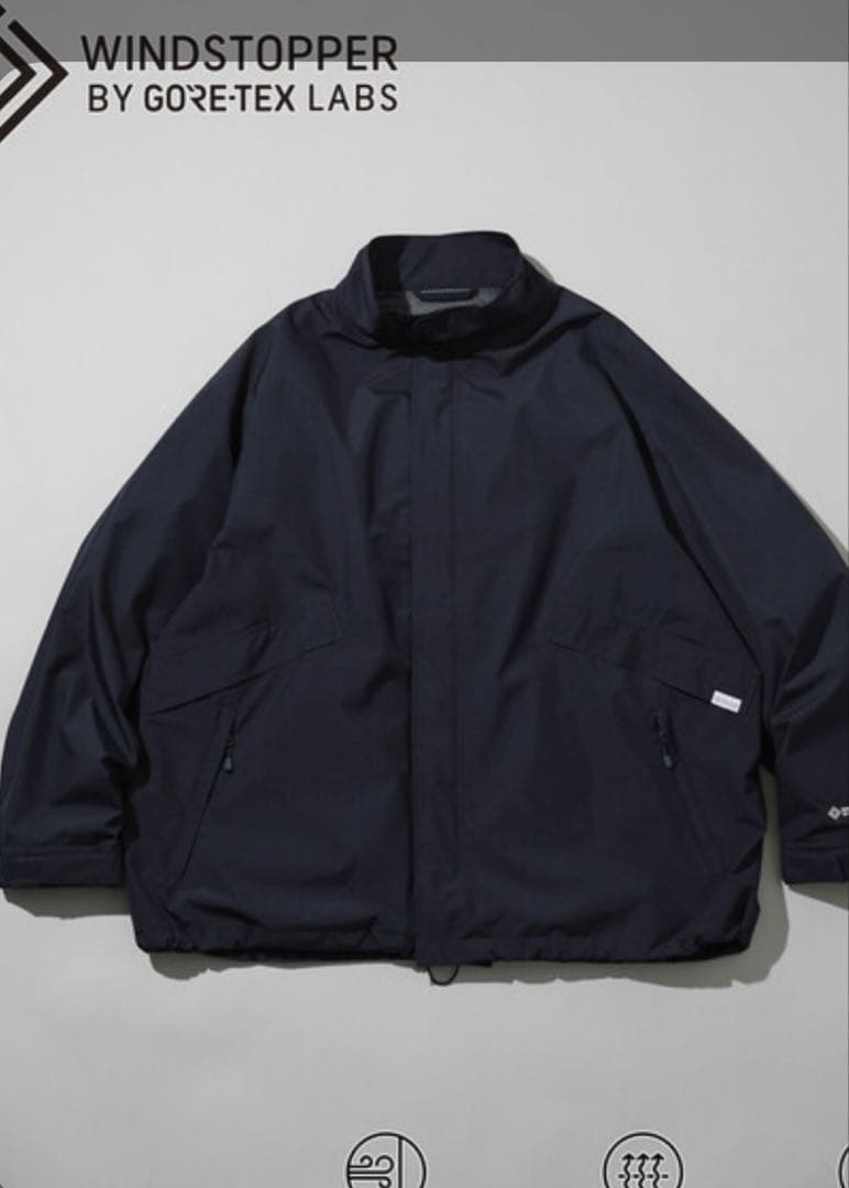 【新品タグ付】プラスフェニックス GORE-TEX ショートモッズコート