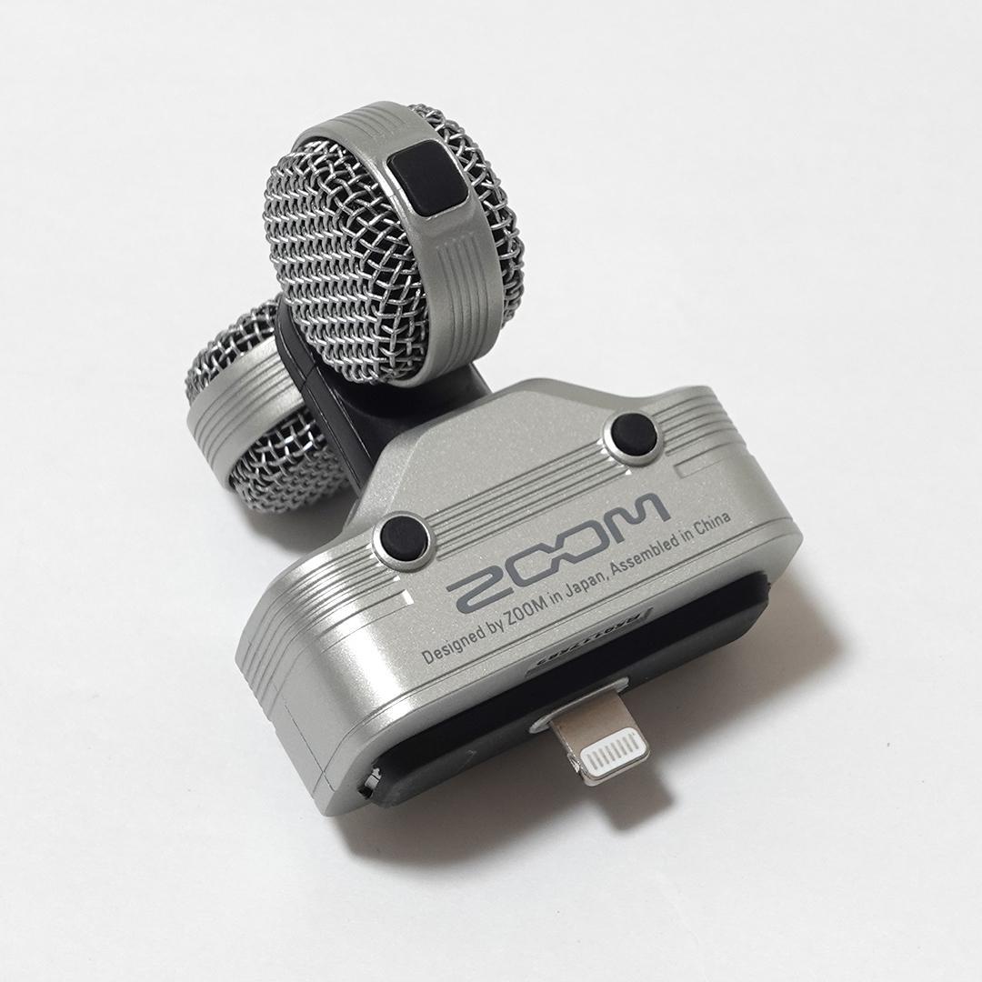[美品] ZOOM ズーム iQ7 MSステレオマイク Lightning用