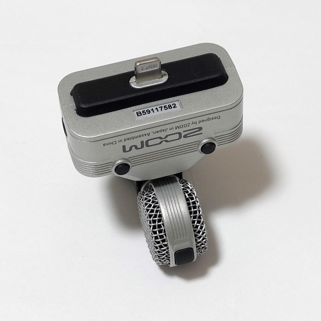 [美品] ZOOM ズーム iQ7 MSステレオマイク Lightning用