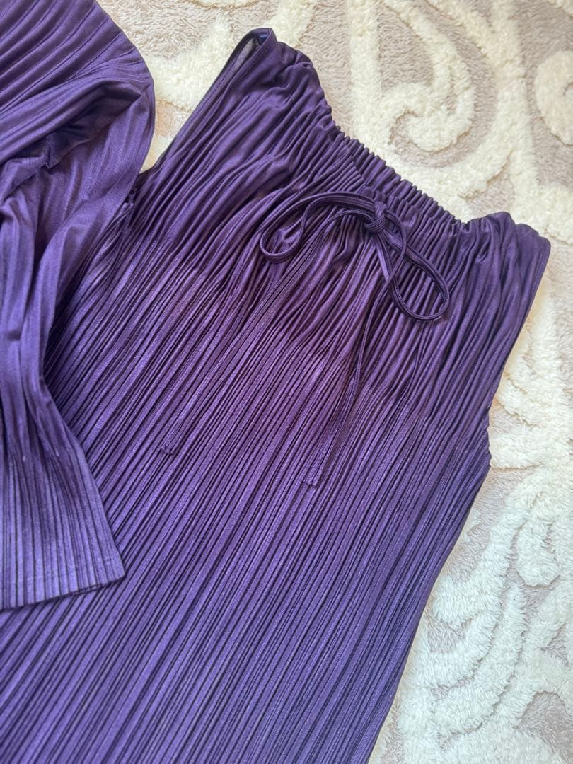 PLEATS PLEASE ワンピース　カーディガン　セットアップ