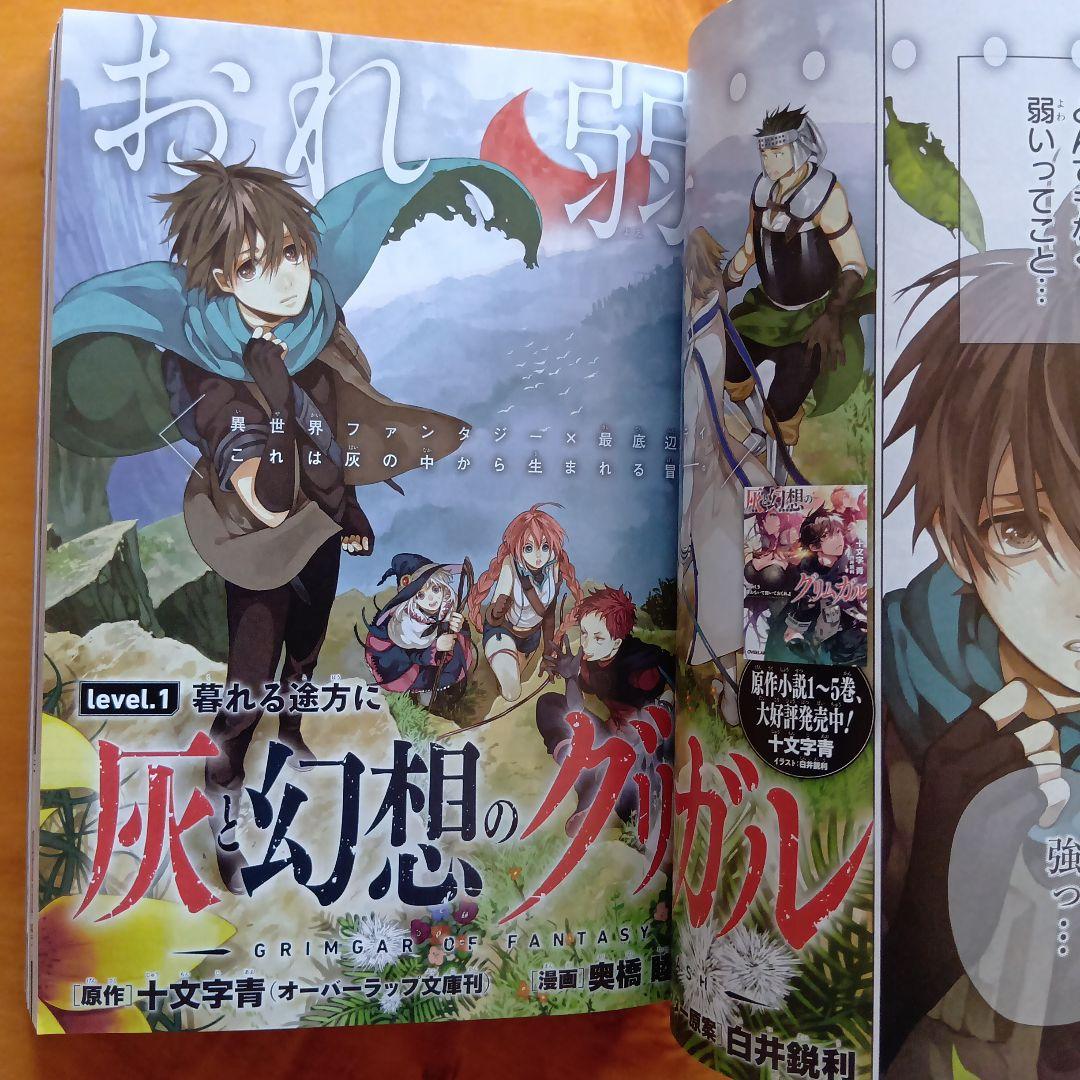 月刊 ガンガンJOKER2015年5月 号／付録つき／新連載灰と幻想のグリムガル
