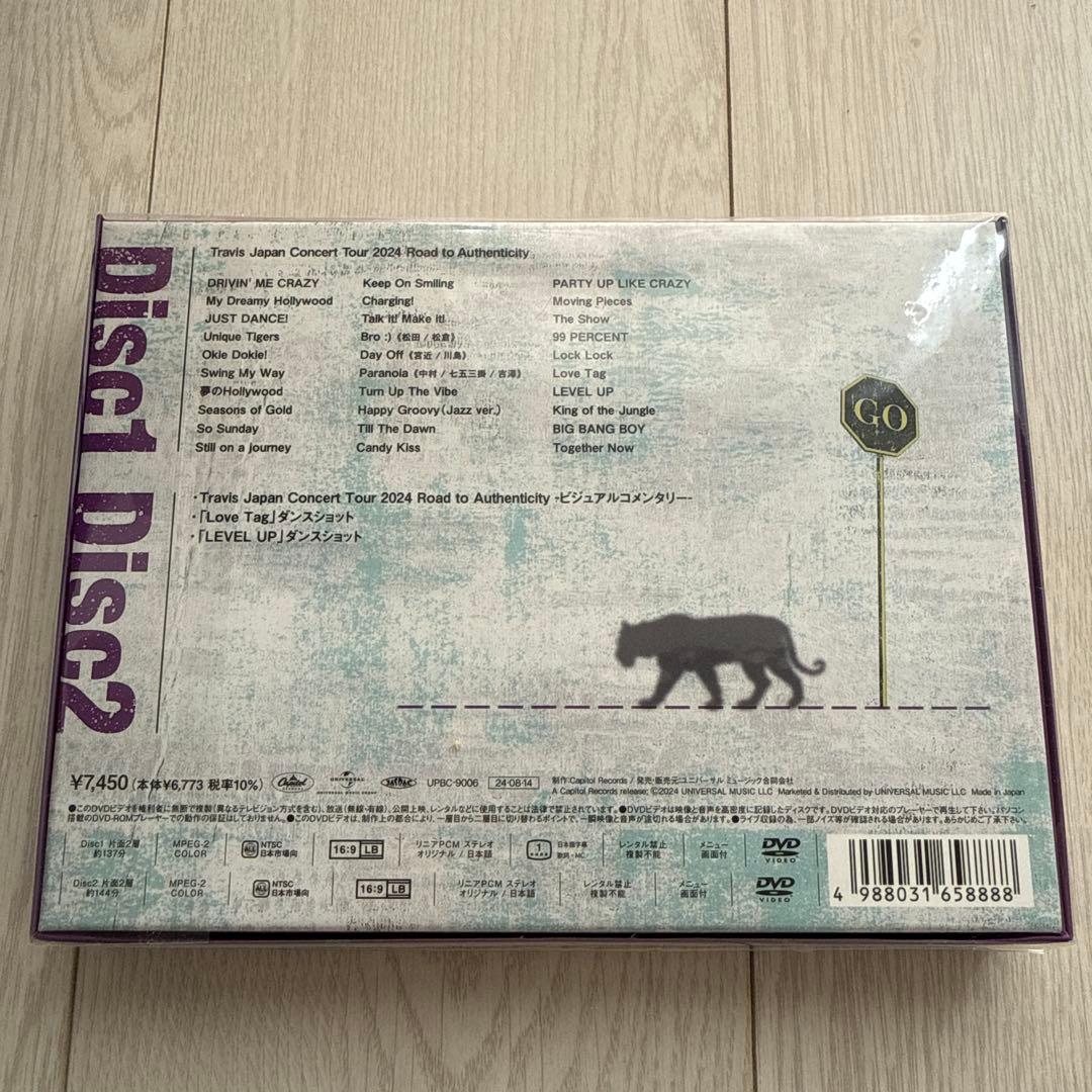 Travis Japan Road to Authenticity完全生産限定盤