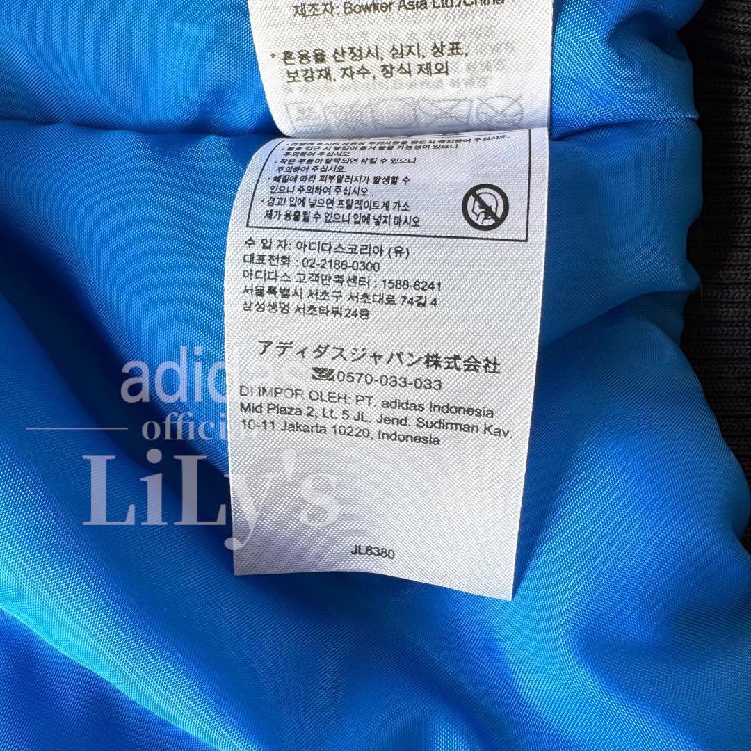 【５ＸＬサイズ】adidas　MA-1ジャケット　黒　アディダス　ブラック　新品