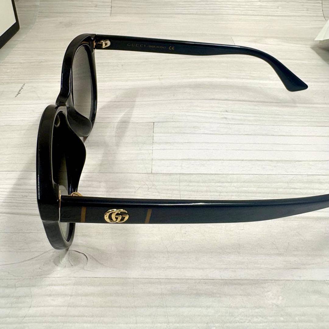【美品】GUCCI サングラス　GGロゴ　アジアンフィット　アイウェア