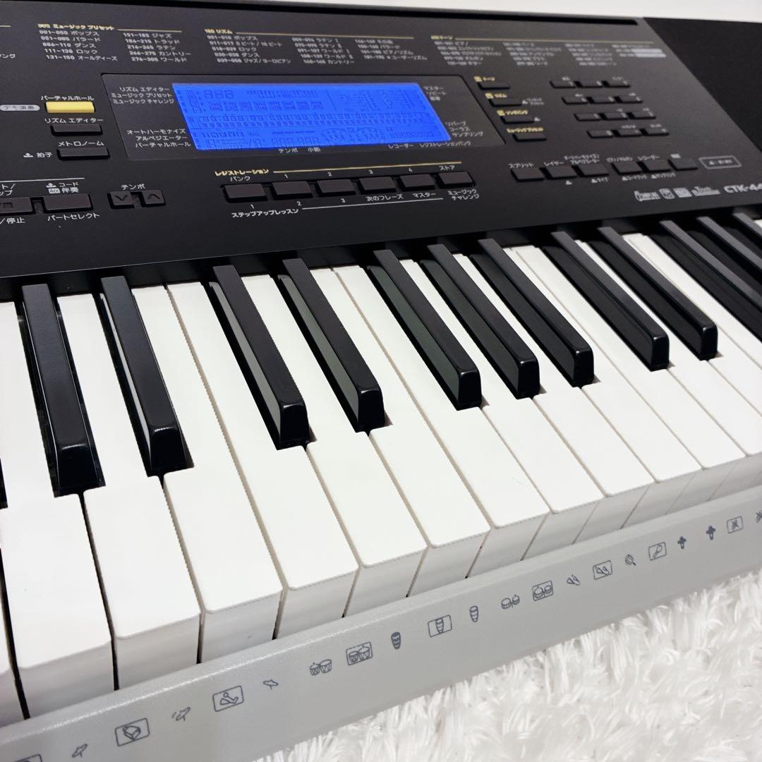 CASIO カシオ CTK-4400 電子キーボード 61鍵盤 電子ピアノ