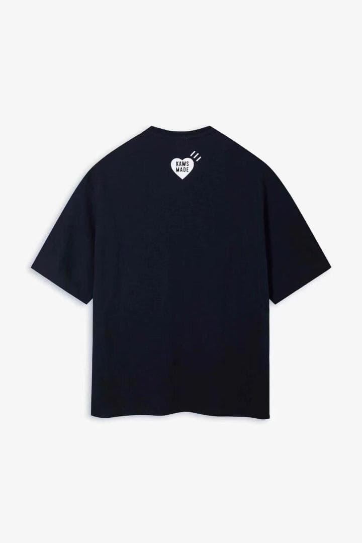 ヒューマンメイド Tシャツ ネイビーL