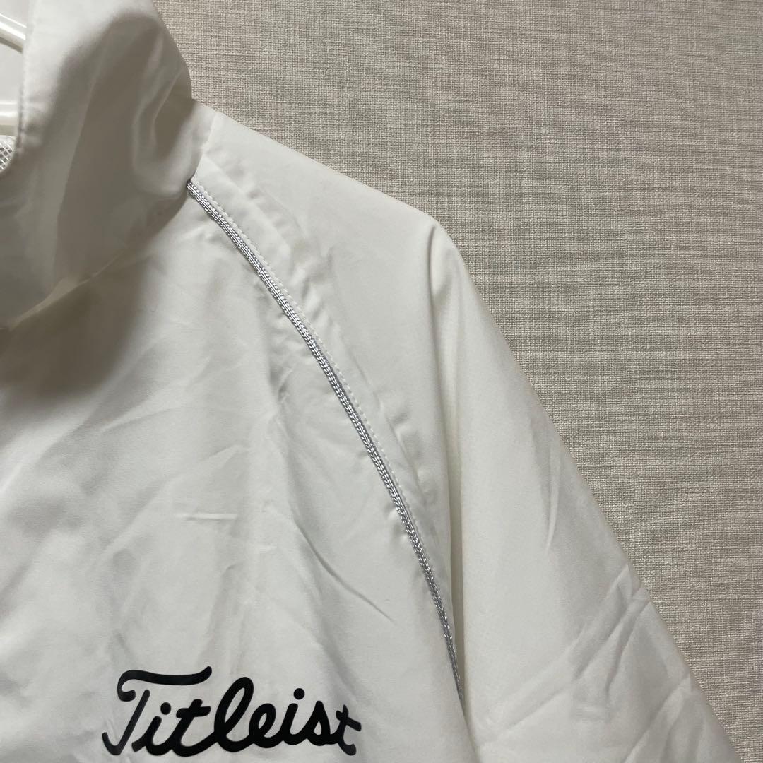 3 Titleist タイトリスト ホワイト ショートスリーブジャケット