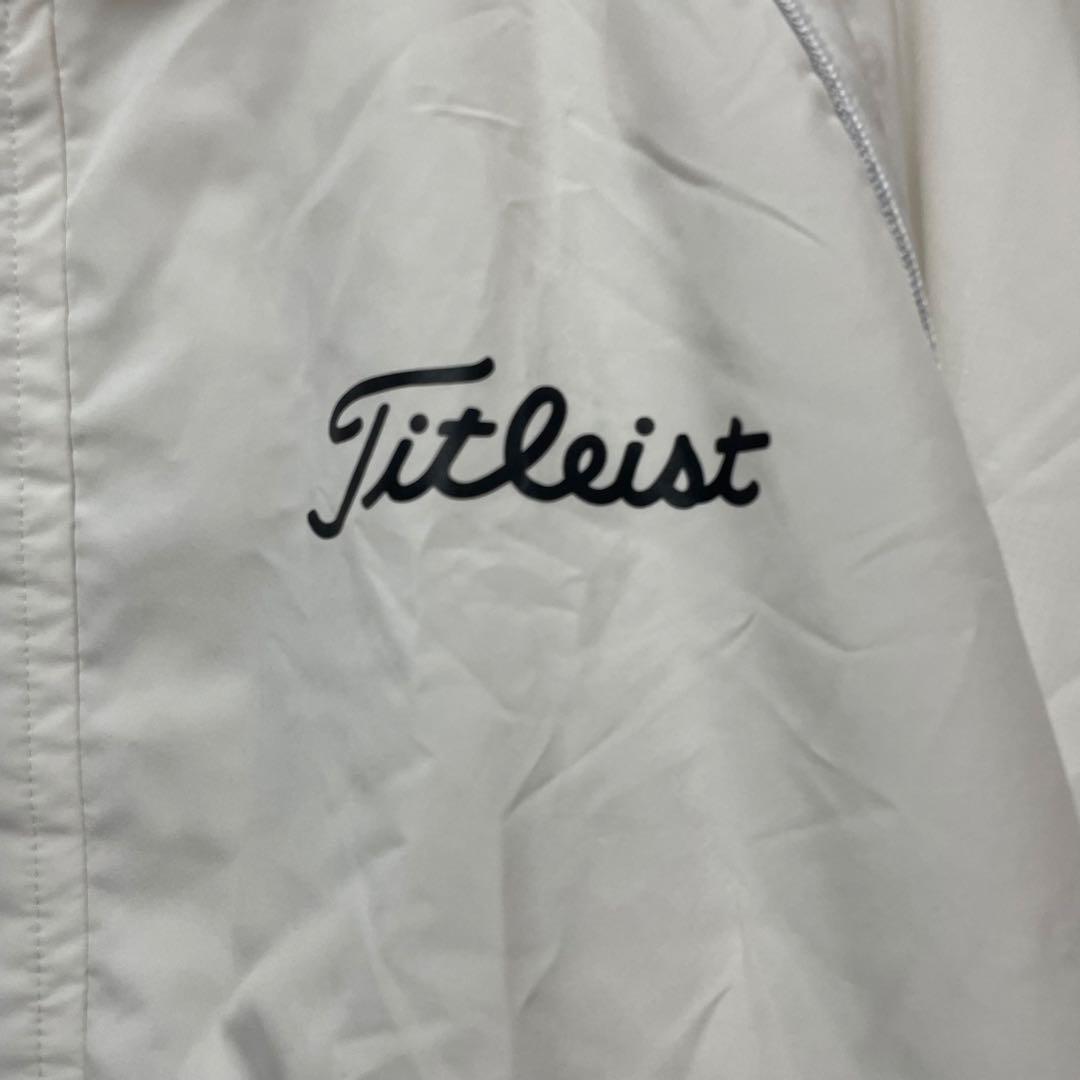 3 Titleist タイトリスト ホワイト ショートスリーブジャケット