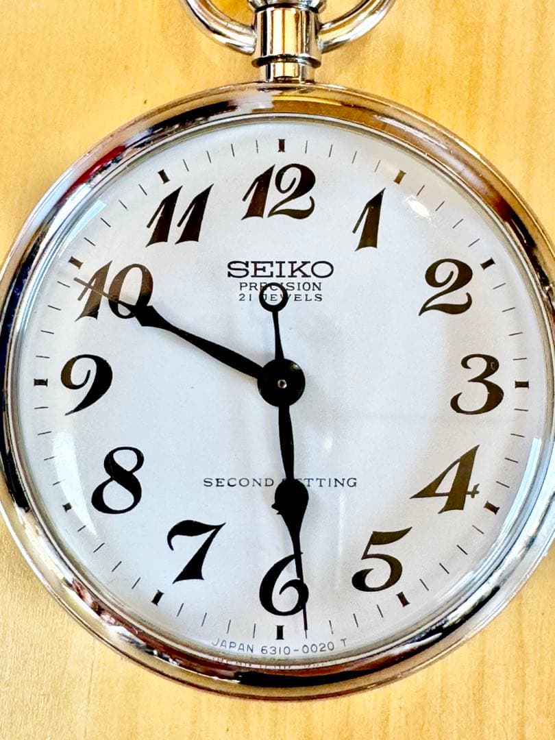 タ*7様 ◆SEIKO◆懐中時計◆札鉄局◆昭和５３年◆５３１◆１９７８年製◆手巻