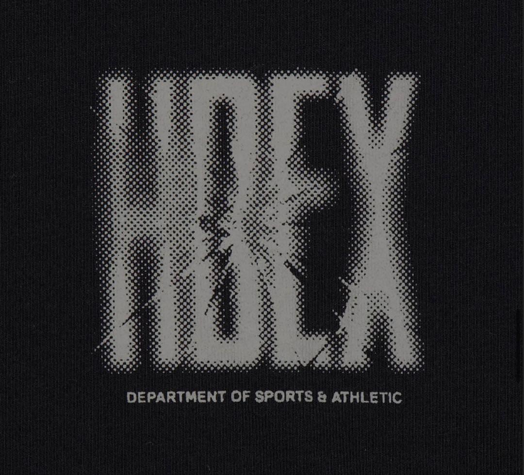 トップス HDEX CrackPrinted Sleeve Shorts Black