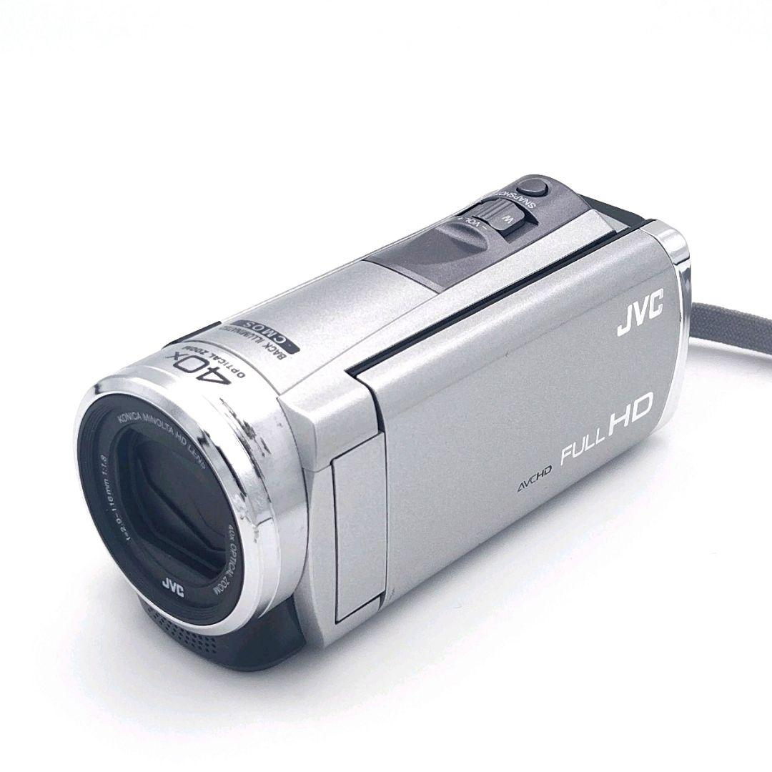 JVC Everio ビデオカメラ　GZ−HM33　箱・付属品付き　シルバー