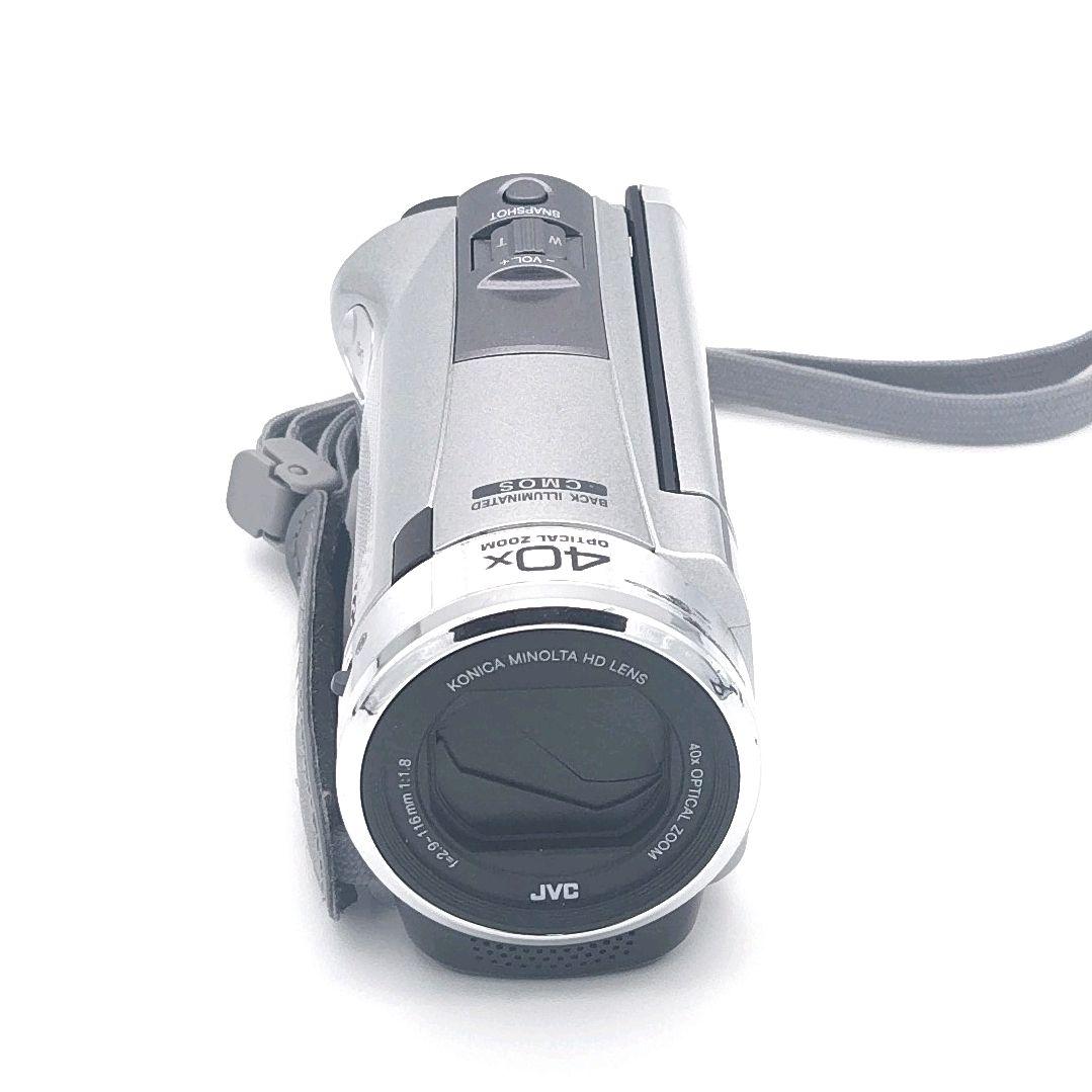 JVC Everio ビデオカメラ　GZ−HM33　箱・付属品付き　シルバー