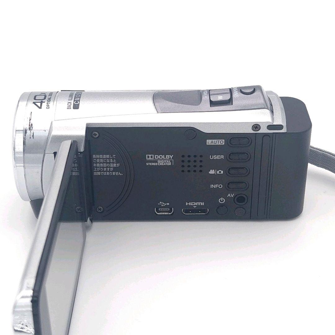 JVC Everio ビデオカメラ　GZ−HM33　箱・付属品付き　シルバー