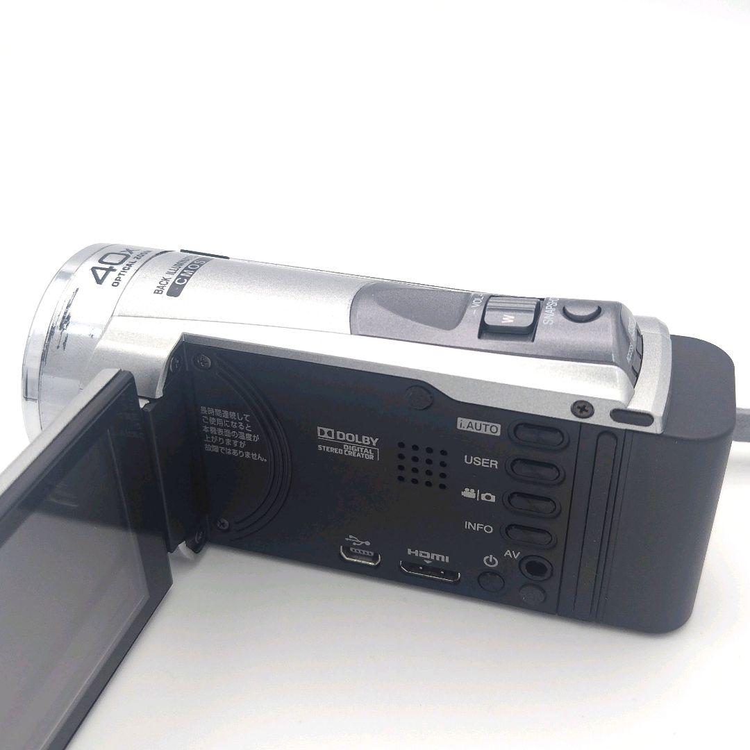 JVC Everio ビデオカメラ　GZ−HM33　箱・付属品付き　シルバー