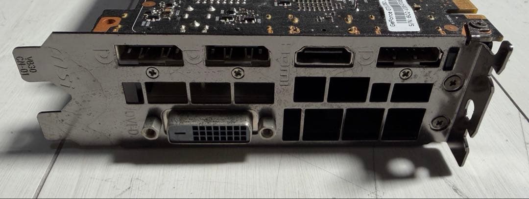 【ジャンク】グラフィックボード　GeForce GTX1080