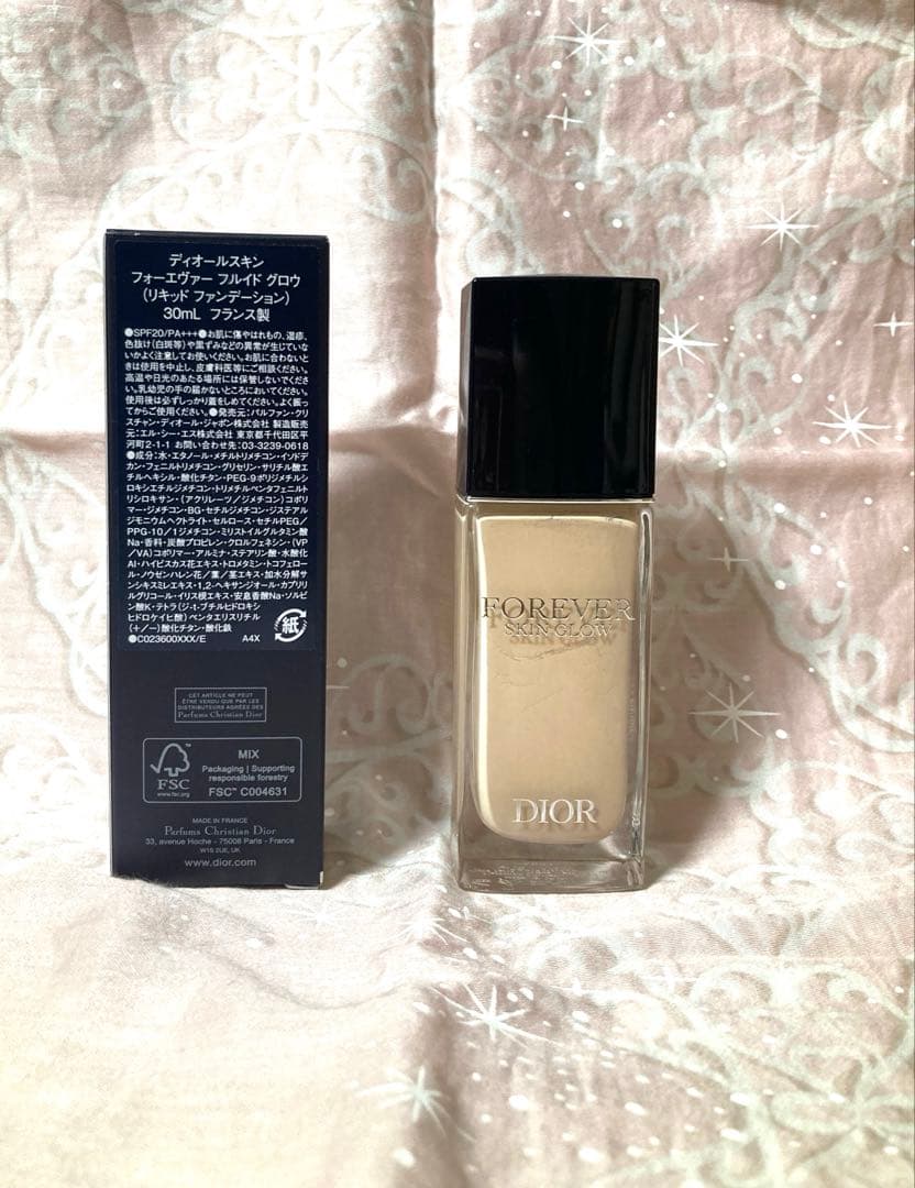 【新品】DIOR スキン フォーエヴァー フルイドグロウ 0CR
