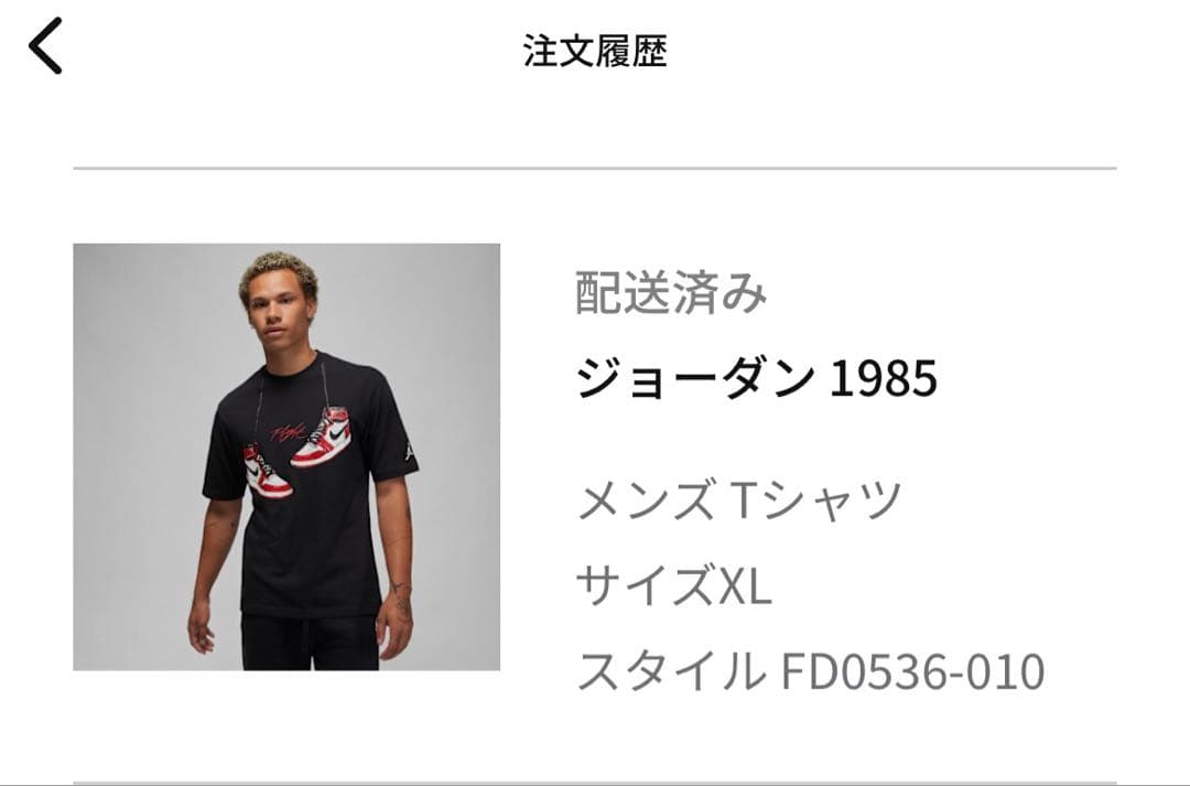 Nike AJ 1 High 1985 “Chicago”Tシャツ
