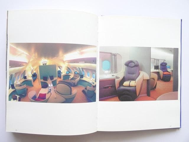 洋書◆飛行機の機内インテリアデザイン写真集 本