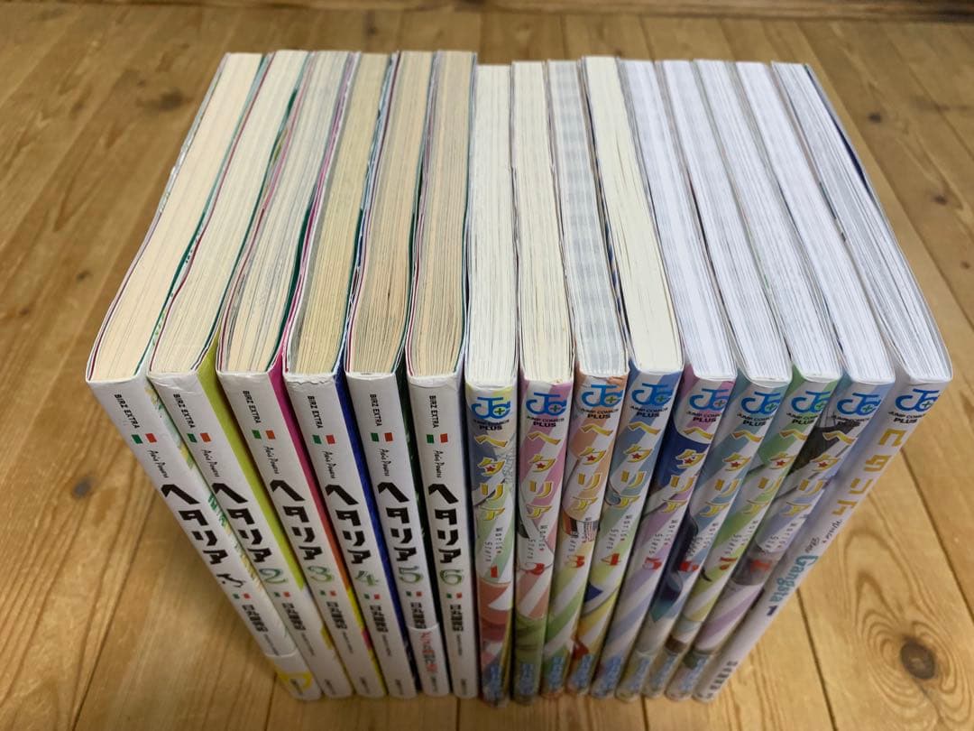 ヘタリア 全6巻＋World☆Stars1-8巻＋Gangsta1巻