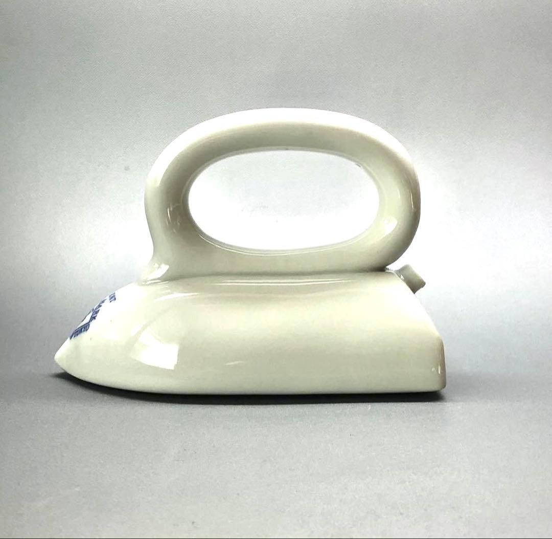 珍品陶器製アイロン　アンティーク　未使用