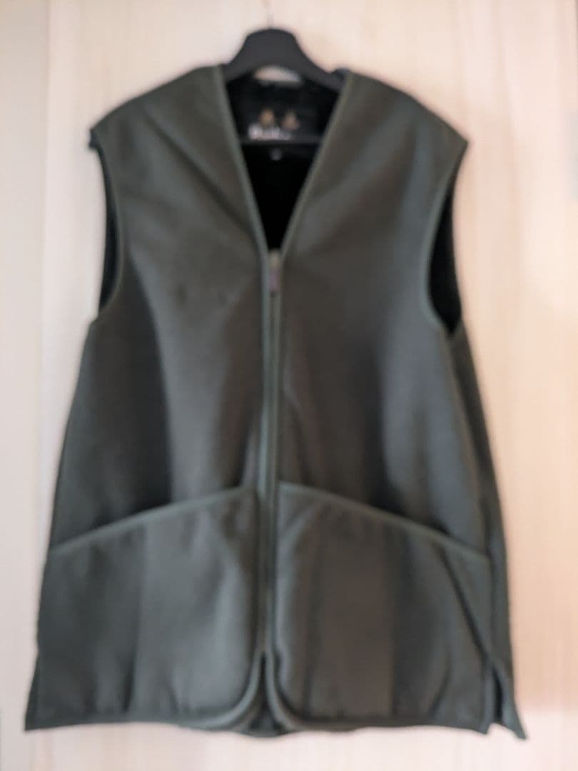 最終値下げ!美品・Barbour バブアーライナーベスト　ファーベスト