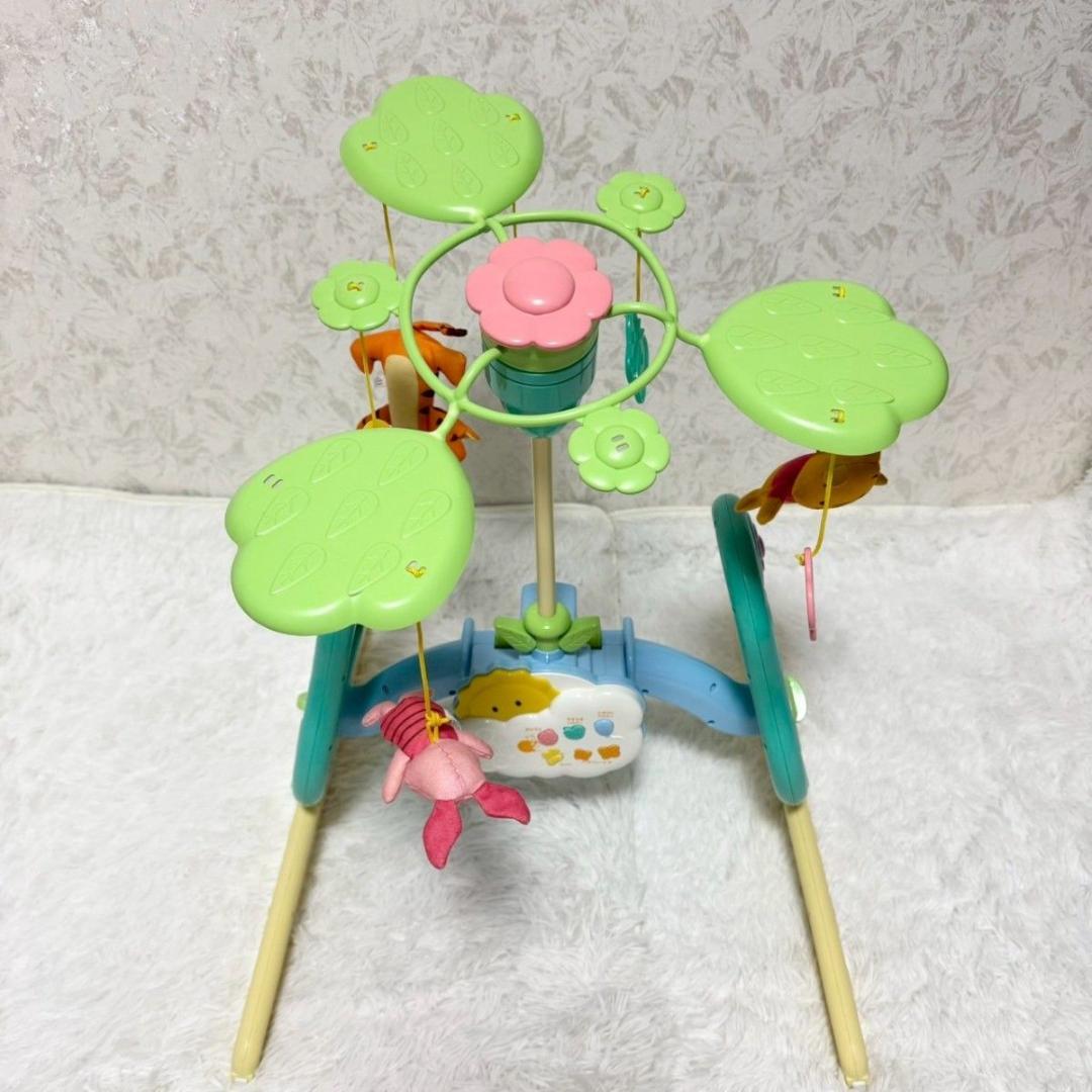 【欠品あり】くまのプーさん 6WAYジムメリー 動作OK 91620 プーメリー