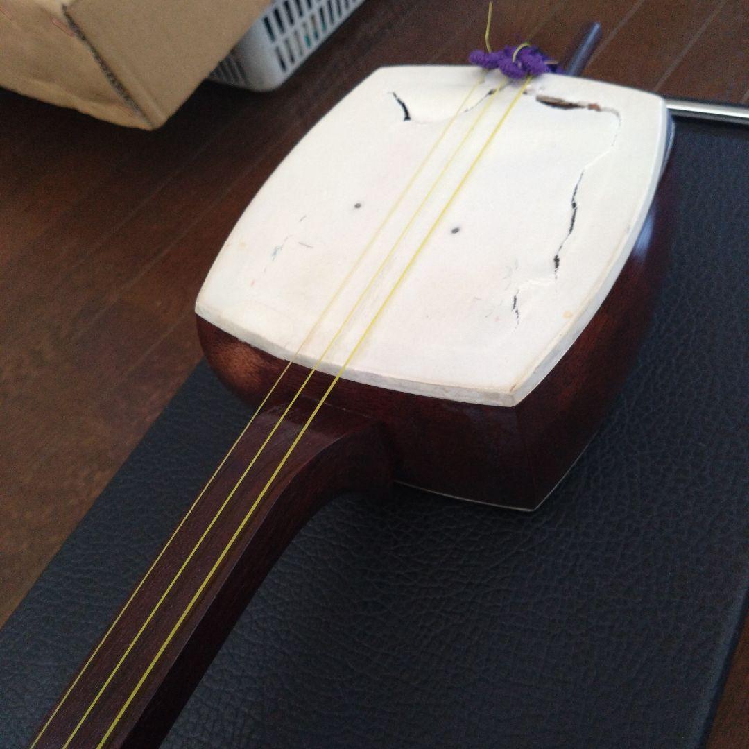和胡弓　ハードケース　弓　付属品付き