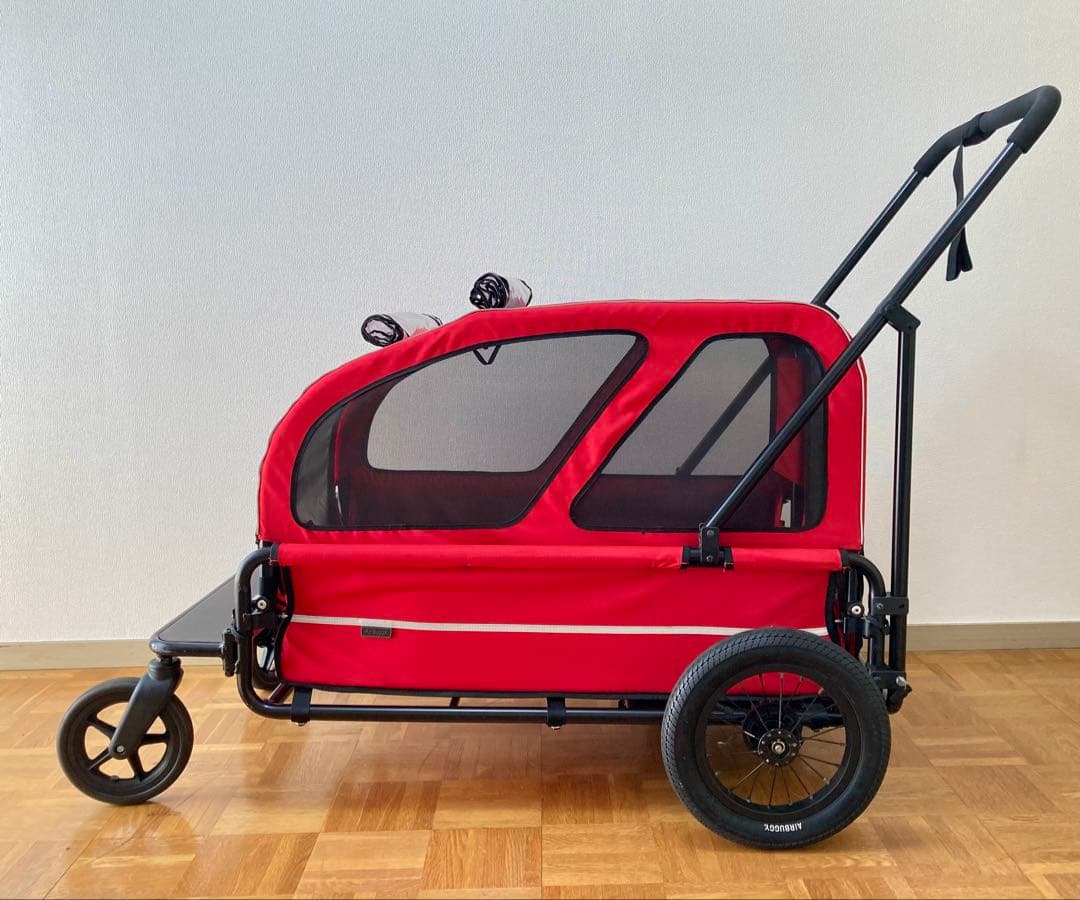 エアバギー キャリッジ AirBaggyCARRIAGE レインカバー・空気入付