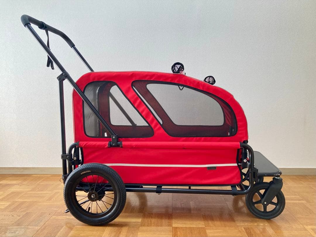 エアバギー キャリッジ AirBaggyCARRIAGE レインカバー・空気入付