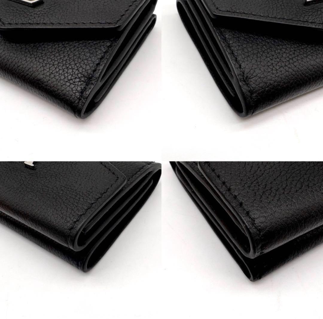 【極美品】ルイヴィトン ポルトフォイユ ロック ミニ コンパクト 黒