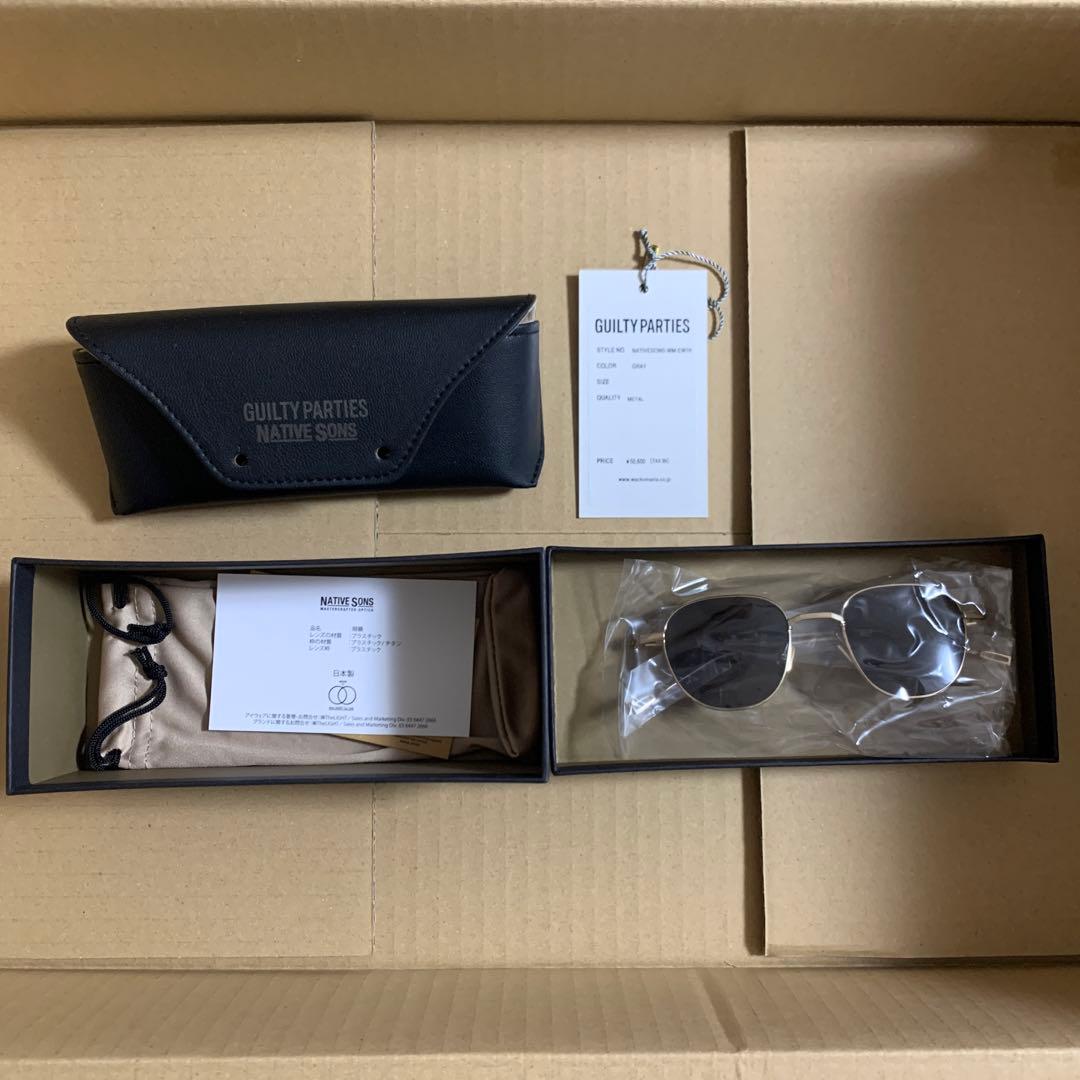 小物 WACKO MARIA NATIVE SONS GLASSES