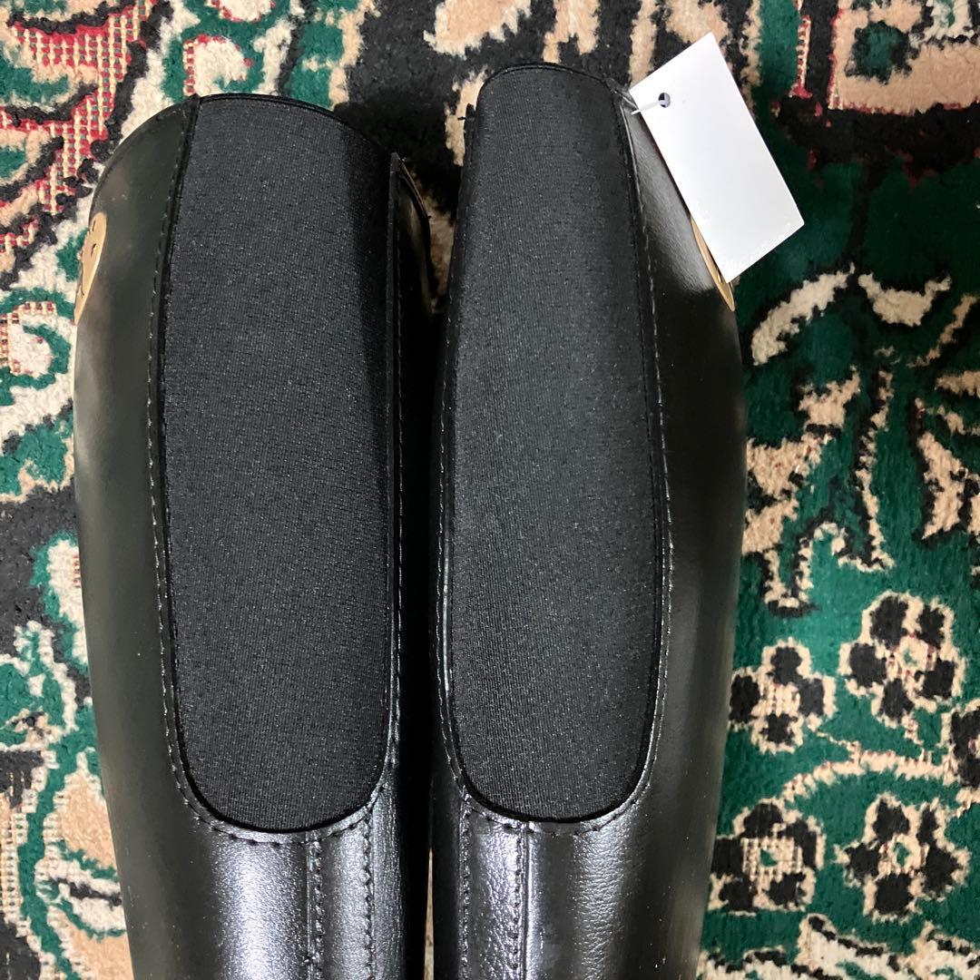 新品未使用タグ付　DAFNA レインブーツ 長靴　ブラック