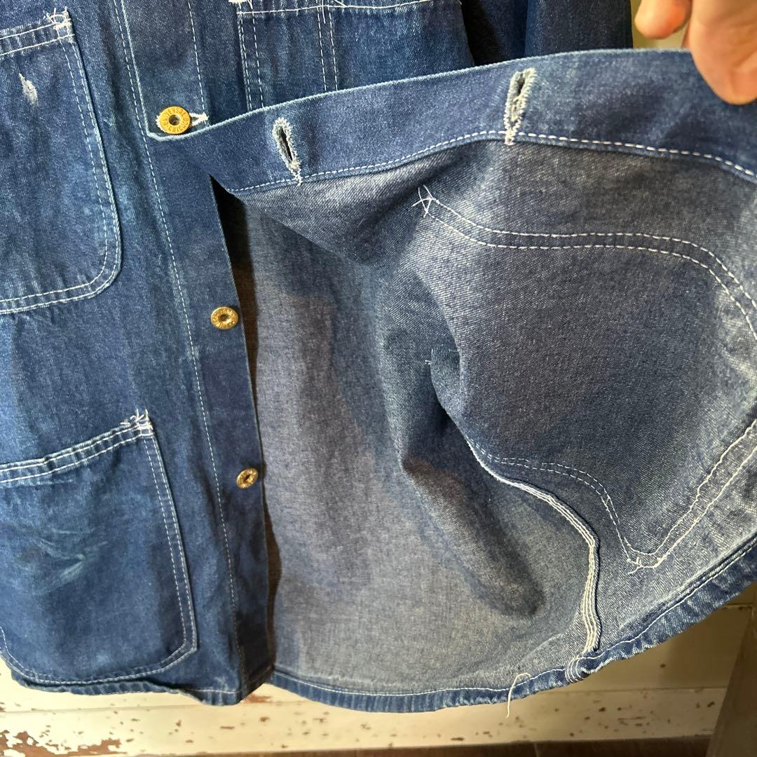 70s〜80sUNIVERSAL OVERALL白タグ made in usa