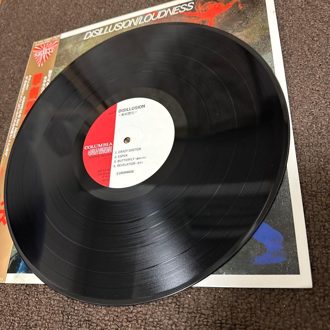 【帯付 初回美盤】LOUDNESS DISILLUSION AF-7246