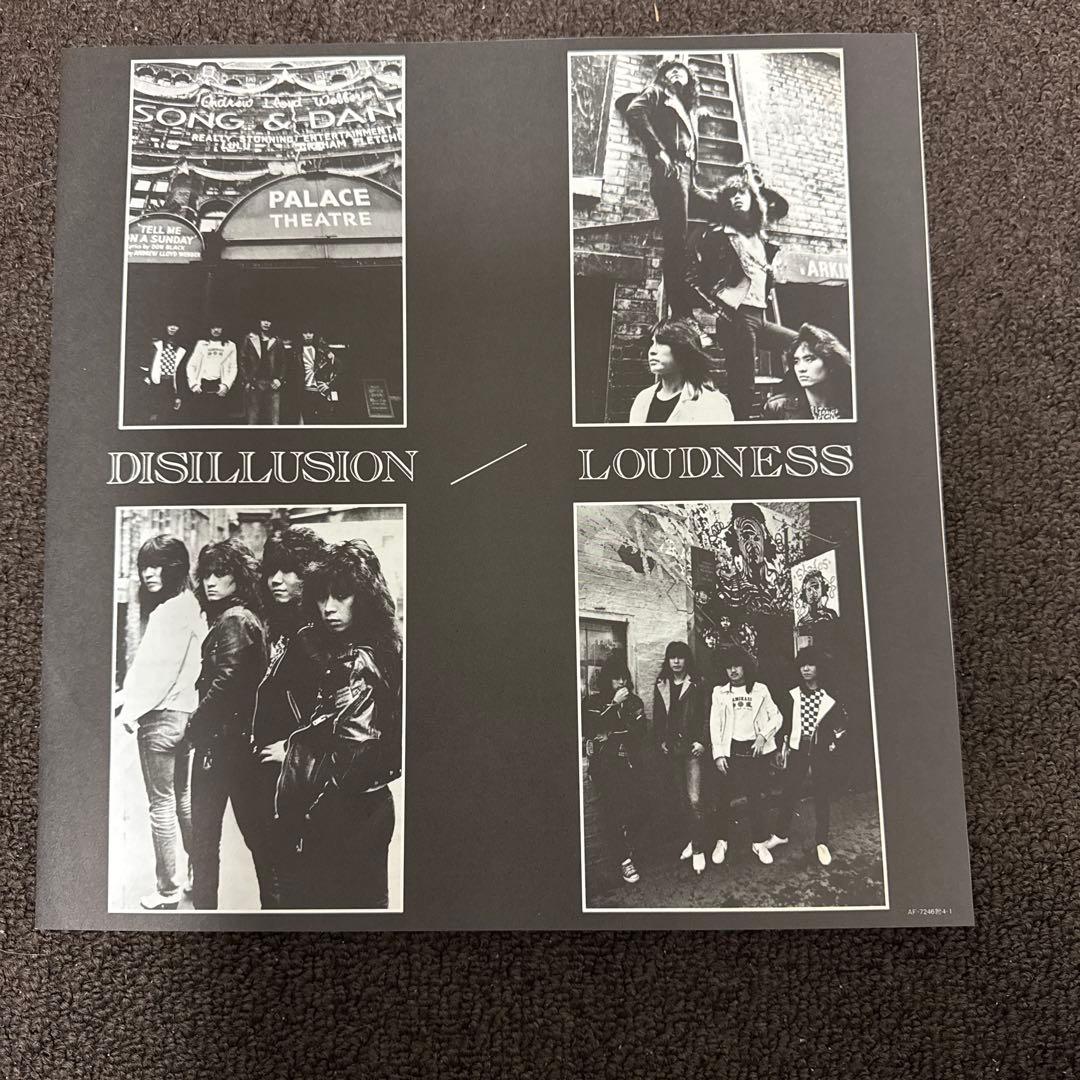 【帯付 初回美盤】LOUDNESS DISILLUSION AF-7246