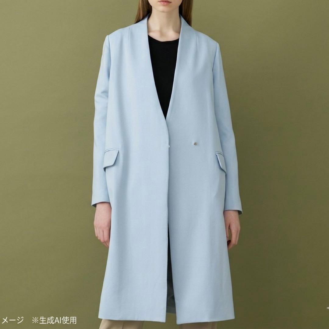 【UNITED TOKYO】ユナイテッドトウキョウ ノーカラー スプリングコート