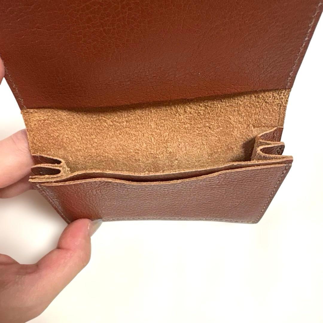 【新品、未使用】IL BISONTE イルビゾンテ　カードケース 名刺入れ