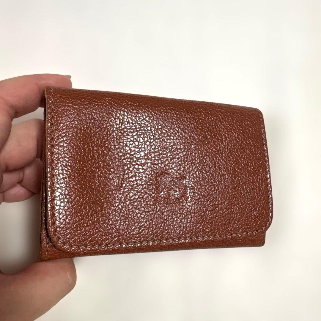 【新品、未使用】IL BISONTE イルビゾンテ　カードケース 名刺入れ