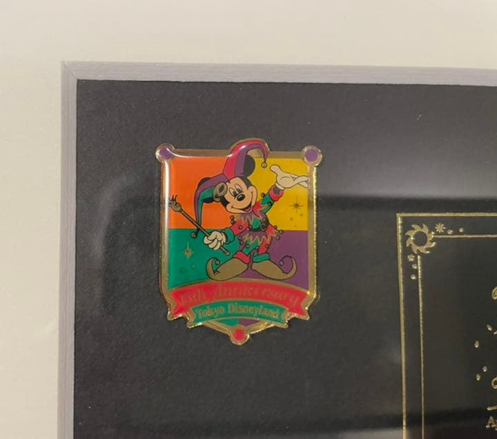 新品未使用　東京ディズニーランド 15 周年記念 ピンバッジ セット