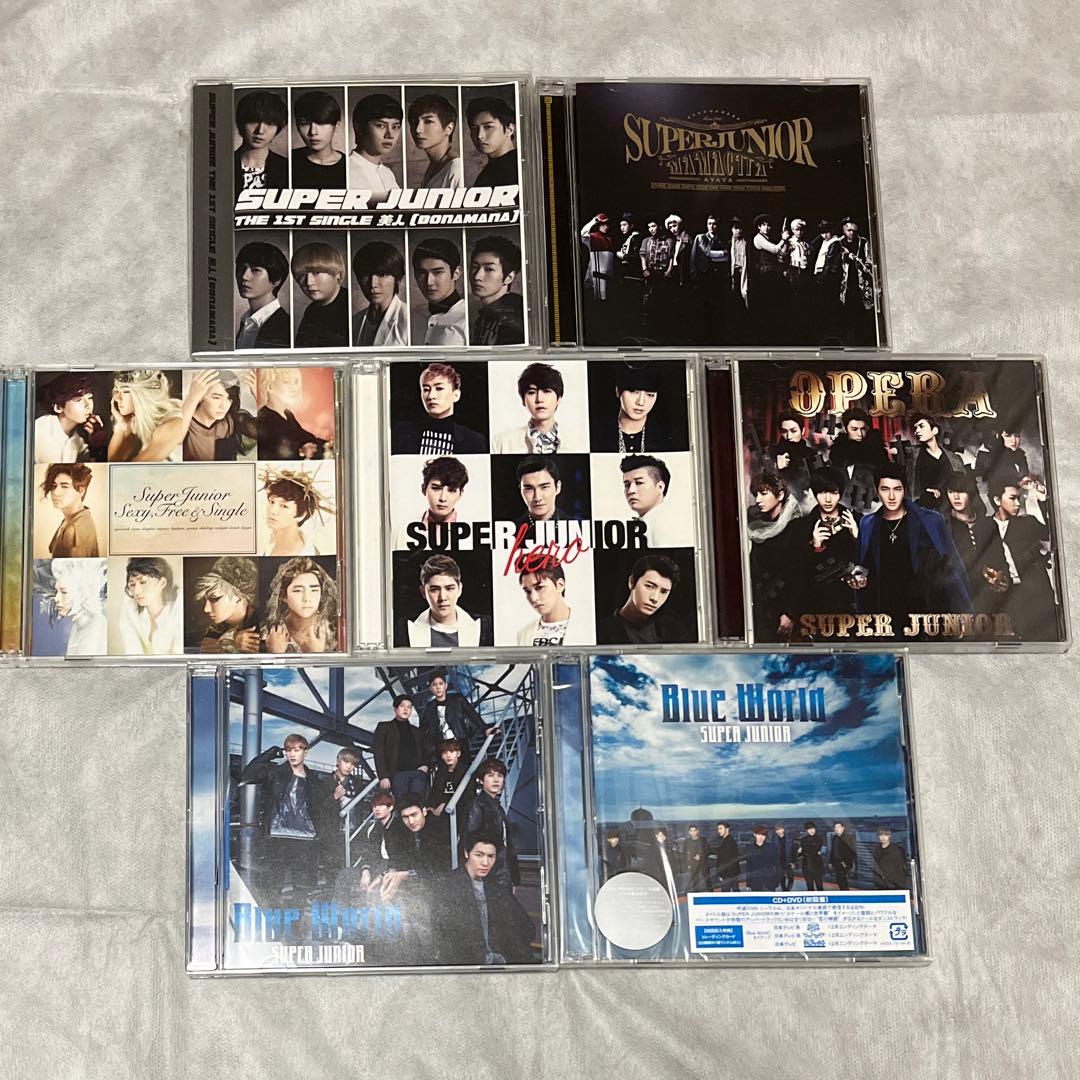 【18888→値下げ‼️】super junior CD DVDグッズ